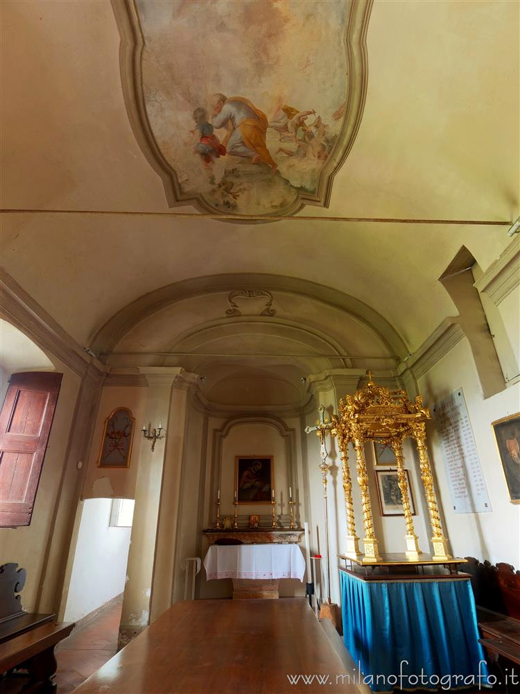 Montevecchia (Lecco, Italy) - Chapel San Carlo of the Brotherhood  in the Sanctuary of Our Lady of Carmel